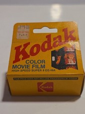 Kodak Ektachrome 160 Type G Super 8 Movie Film 50ft EG464 Sealed Exp 04/1984