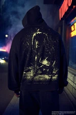 YOUNGLA (SOLD OUT) - 5174 - BATMAN MIDNIGHT HOODIES - BANE H - MEDIUM