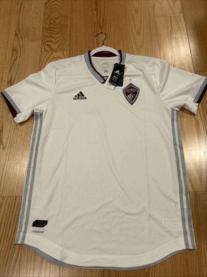 Adidas MLS Colorado Rapids Soccer Away Authentic Jersey GE5932 L Player Issue