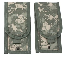Genuine US Military MOLLE 2 Magazine Ammunition Pouch (Lot of 2)