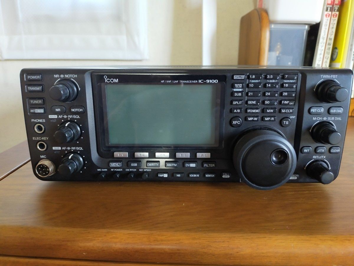 ICOM IC-9100 トランシーバ HF，50Mhz-100w 144，430Mhz50w 1200Mhz10w