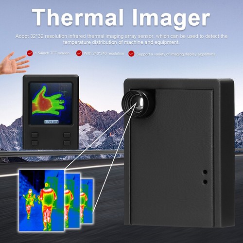WiFi Infrarot Wärmebildkamera Handheld Infrarotkamera Thermografie IR 1.54" LCD - Bild 8 von 16