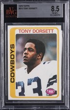 1978 TOPPS #315 TONY DORSETT ROOKIE RC BVG 8.5