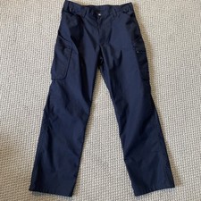 Carhartt Cargo Pants Mens 36x34 ACTUAL 36x33 Blue Workwear Uniform Utility