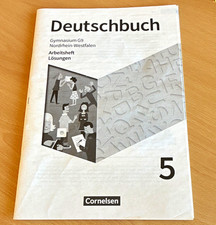 Cornelsen Deutschbuch 5 Gymnasium G9 NRW Arbe...