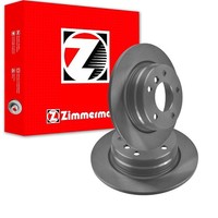 2X Zimmermann Coat Z Bremsscheiben 280Mm Voll Hinten Passend FÜR BMW 3