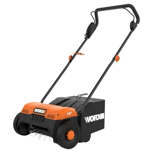Worx WG850 12 Amp Électrique 14" De Thatcher avec réglage de profondeur & sac