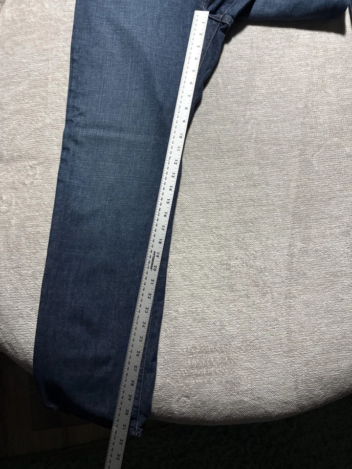 Volcom Kinkade Jeans Mens 32 Blue Classic Straight Leg Denim Skate Pants - Image 2 of 4