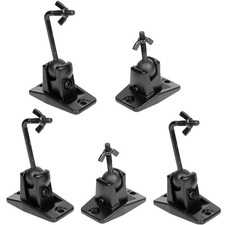 Black Speaker Mount Brackets Wall  Ceiling Set