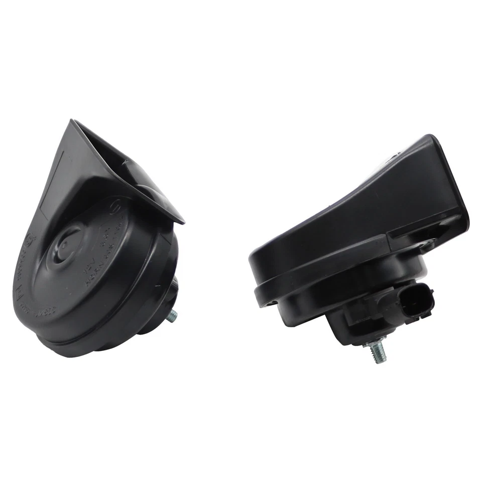 Hyundai Kia Car Horn Set Low High 96610-2D100 22400 27200 Replacement - Image 4 of 4