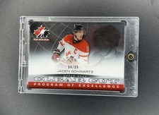 2013-14 UD Team Canada Jaden Schwartz Clear Cut Program Of Excellence /99