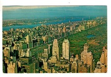 New York City Seen From Empire State Building Central Park Postcard NY