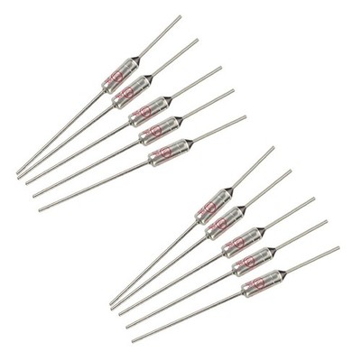 10 Stueck Stromkreis  Off TF 185°C 250V 10A Hochdruck Thermosicherung X4V68131