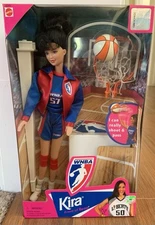 MATTEL 20349 WNBA  KIRA FRIEND OF BARBIE BASKETBALL DOLL NIB