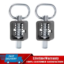 SPARKWHIZ 2pack Universal Spring Trailer Gate Weld-On Spring Latch Lock Assembly