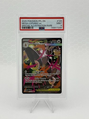Mega Lopunny ex graded PSA 9 for sale on eBay