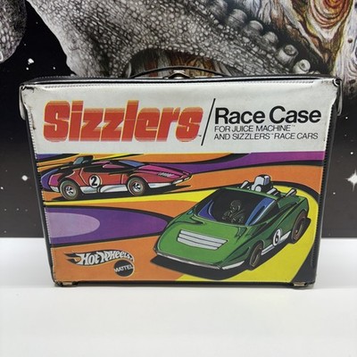 VINTAGE 1970 MATTEL HOT WHEELS SIZZLERS RACE CARRYING CASE #5499