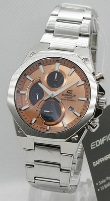   Casio Edifice EFS-S570D-5AUEF Solar Chronograph Edelstahl  