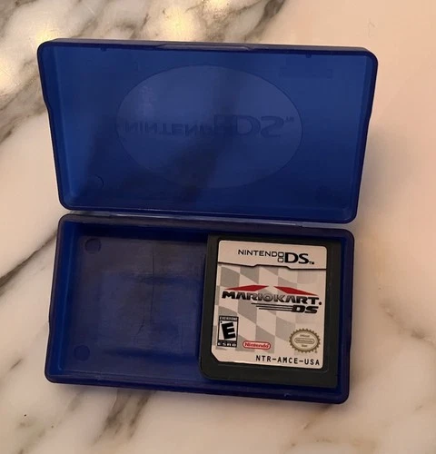 Mario Kart DS (Nintendo DS, 2005) Game Cartridge Only With Case (holds 2 Games)