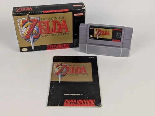 The Legend of Zelda: A Link to the Past (SNES, 1992)➡️CIB - AUTHENTIC - Tested?