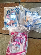 McDonald's Toys. Sealed. Lot of 3. Smurfs & My Little Pony. New.
