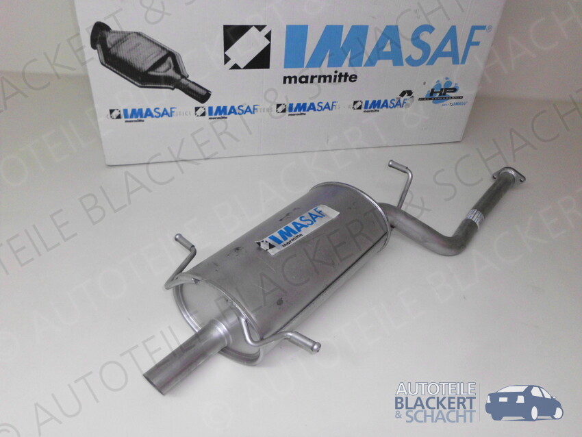 IMASAF ESD AUSPUFF Endtopf+Anbauteile Für BMW 3er E46 320i+323i+328i