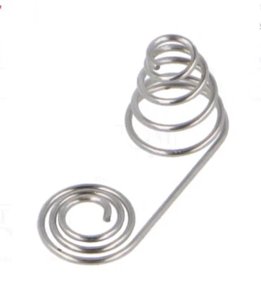 Metal Aaa Battery Type End Spring Contact Metal Push In Art Craft Remotes Etc