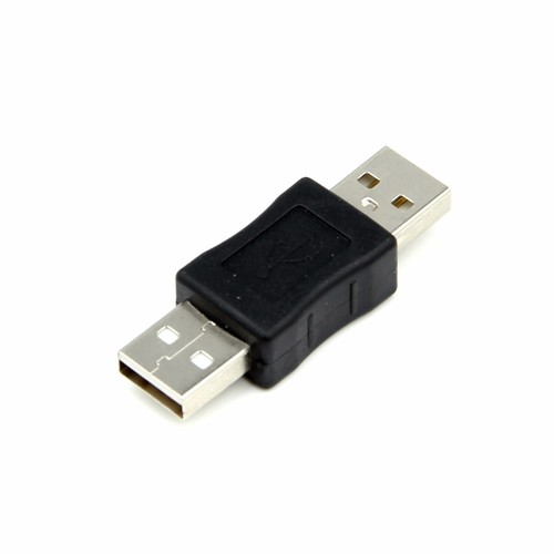 2 pcs USB 2.0 A Male to Male M/M Adapter Connector Joiner Coupler Cable Lead UK - Picture 3 of 5