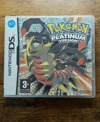 Pokemon Platin Version Nintendo DS UK PAL Original Voll Komplett In Box 