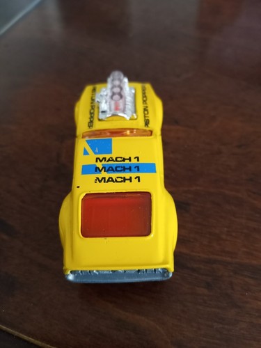 MATCHBOX ROLA-MATICS MUSTANG PISTON POPPER MADE IN ENGLAND 1973 BY LESNEY - Picture 4 of 4