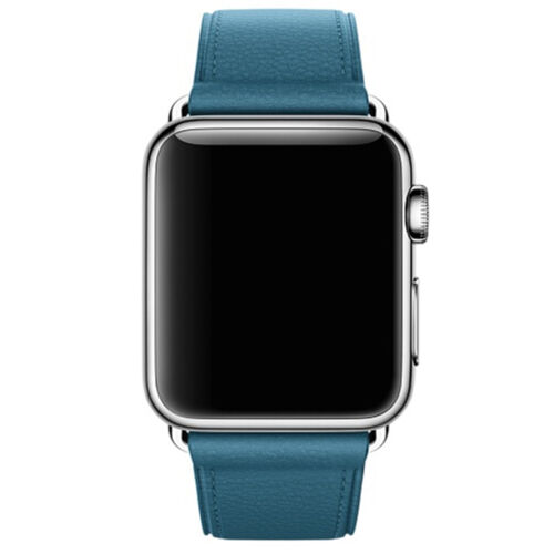 Correa de pulsera de cuero para reloj Apple Watch 38/40/41/42/44/45/49 mm - Imagen 38 de 45