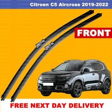 Push Button Front set Wiper Blade For Citroen C5 Aircross 2019-2023
