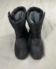 Lands End Women's All Weather 420473 Side Zip  Insulated Winter Snow Boots 7B