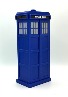 Doctor Who Tardis glasses case. London Police Box spectacles case. Sci-fi  gift