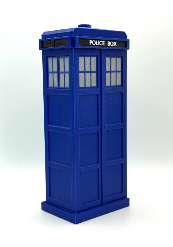Doctor Who Tardis glasses case. London Police Box spectacles case. Sci-fi gift. - Image 2 of 4