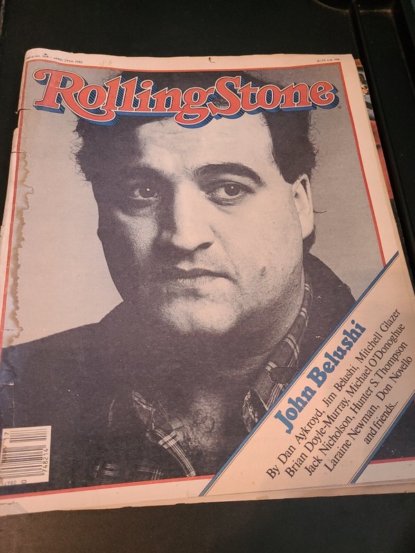 ROLLING STONE MAGAZINE #368 APRIL 29 1982 JOHN BELUSHI
