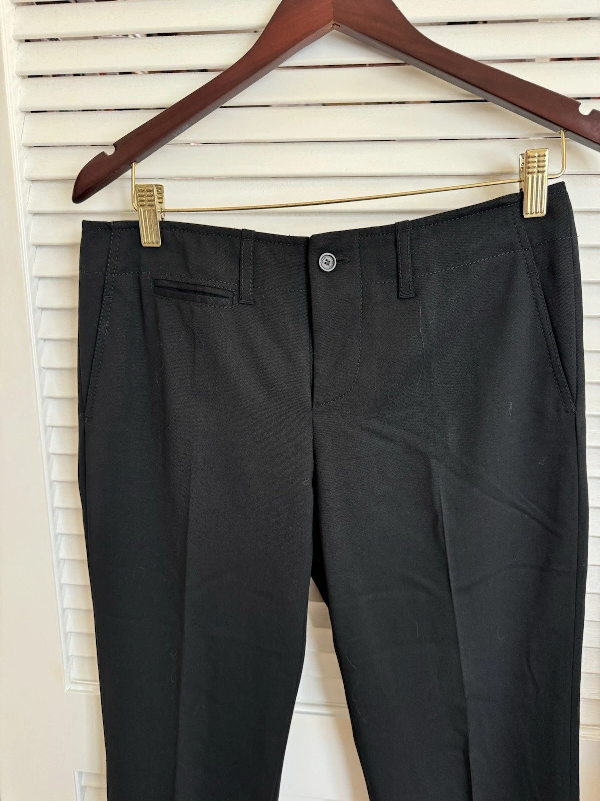 Pantaloni eleganti GUCCI fodera maglia lana taglia 42