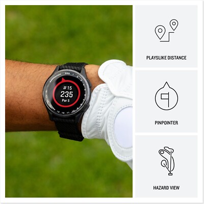 Garmin Approach S50 GPS Golf Smartwatch AMOLED AutoShot Heart Rate