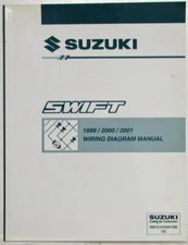 1999 2000 2001 Suzuki Swift Dealer Electrical Wiring Diagram Manual
