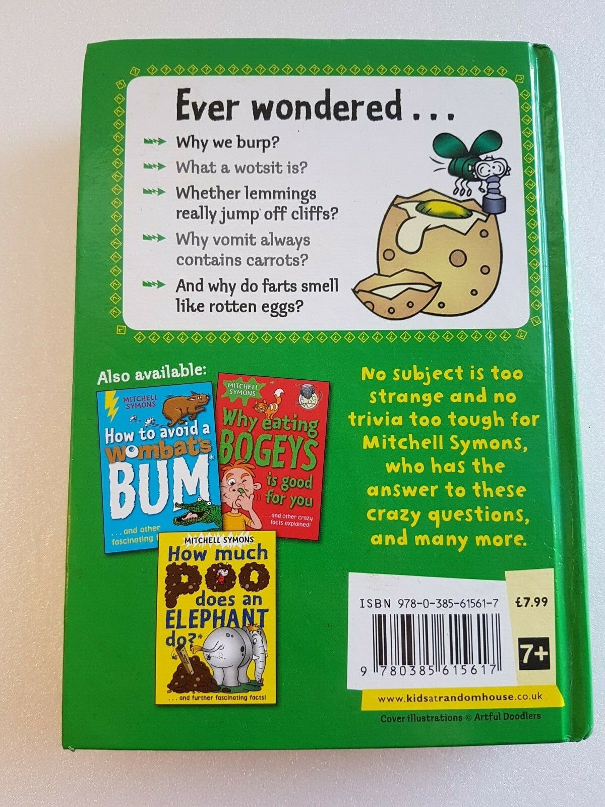 Farts That Smells Like Rotten Eggs Why Do Farts Smell Like Rotten Eggs? by M Symons (Hardcover, 2009) for sale online | eBay