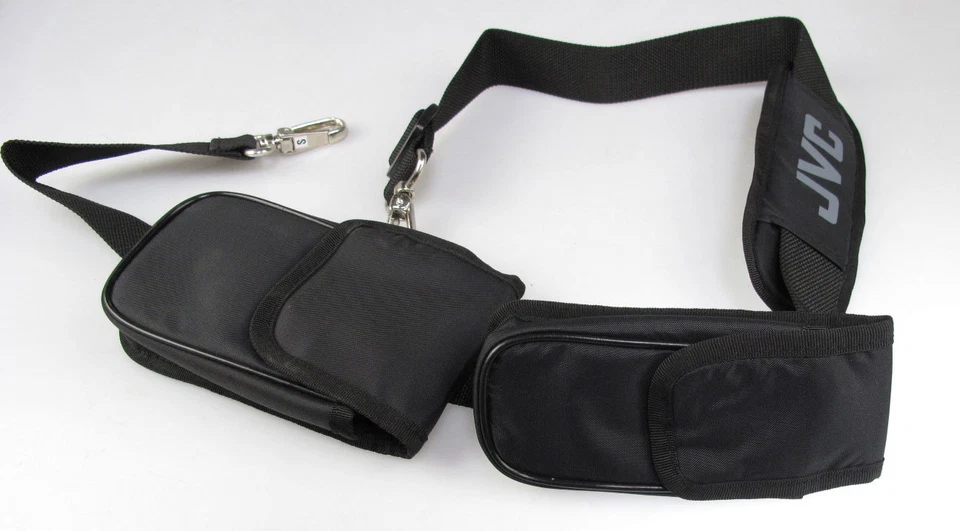 NEW JVC Camera/Camcorder Kaboom Shoulder Belt Strap LV36929-002A w/ Pouch Black - Image 2 of 4