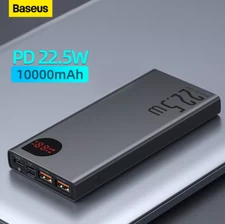 Fast Charging Power Bank 10000mAh 22.5W Portable External Battery Charger USB-C