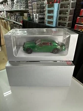 ROLLS ROYCE PHANTOM COUPE METALLIC GREEN 300 MADE 1/64 DIECAST CAR MODEL BY DCM