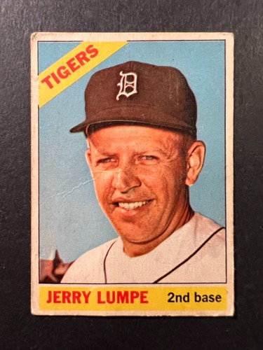 1966 Topps Venezuela Jerry Lumpe #161, Rückenschaden - 50 % Rabatt auf 5 oder mehr unter 5 $