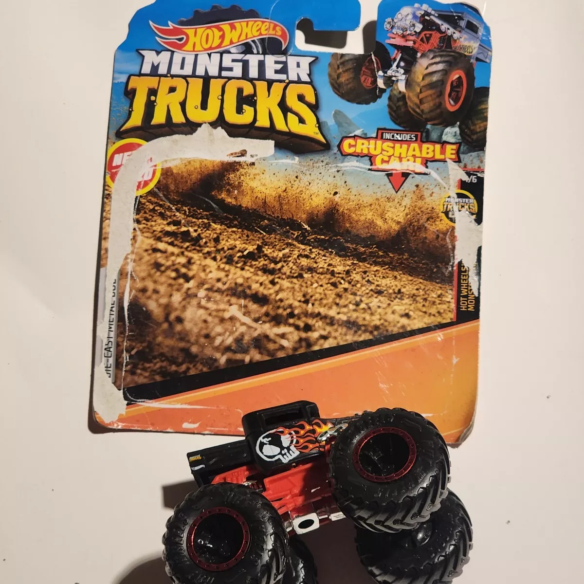 Hot Wheels Monster Trucks 1:24 Bone Shaker Vehicle 