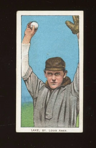 1909 T206 Baseball #273 Joe Lake (St. Louis-Ball In Hand) VG *f1