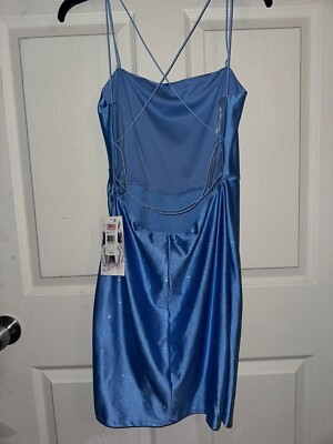Honey And Rosie Short Light Blue Glitter Dress | eBay Honey And Rosie Short Light Blue Glitter Dress | eBay
