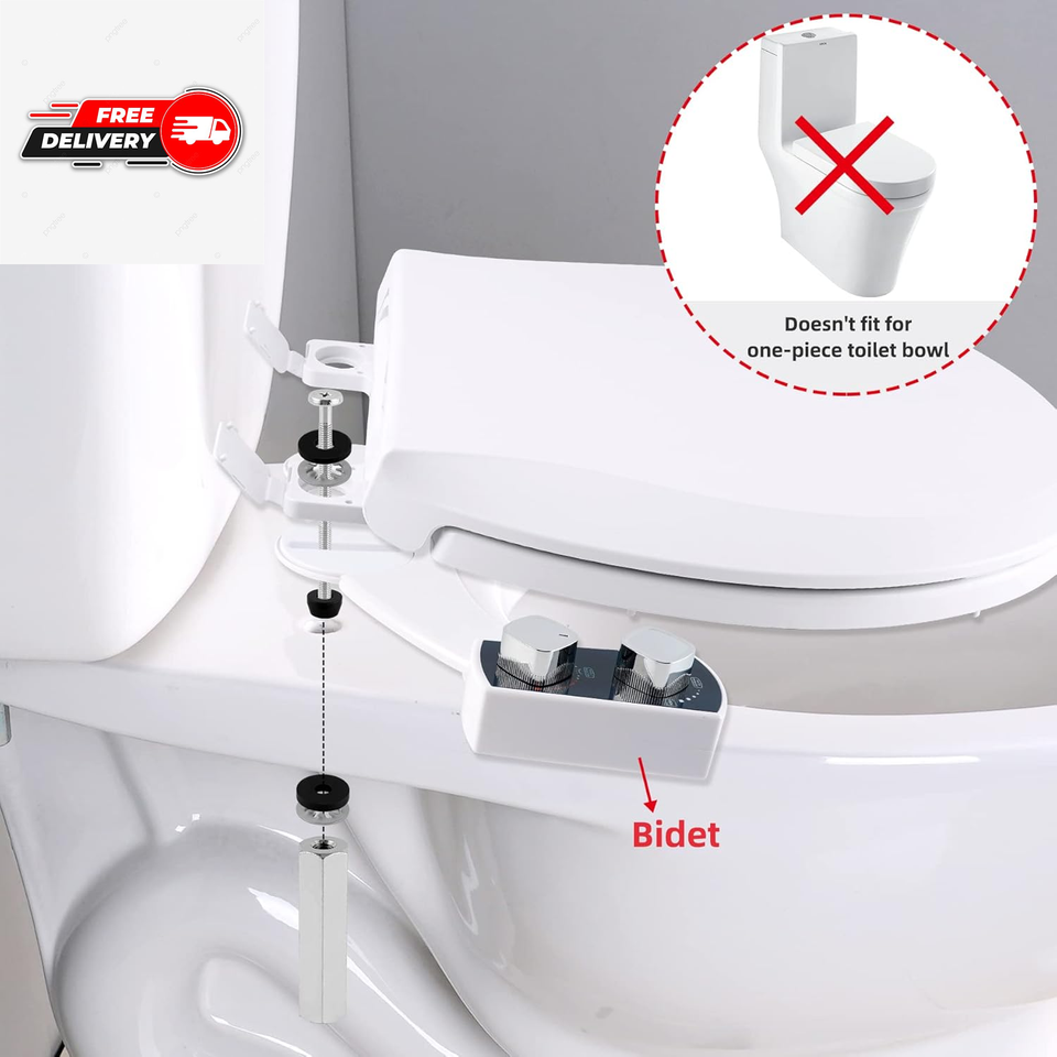 2 PCS Extra Long Toilet Seat Bidet Bolts Kit, Universal Heavy Du eBay