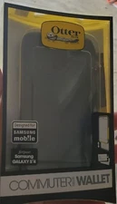 OEM OtterBox Commuter Series Black Wallet Case Samsung Galaxy S4 77-33351