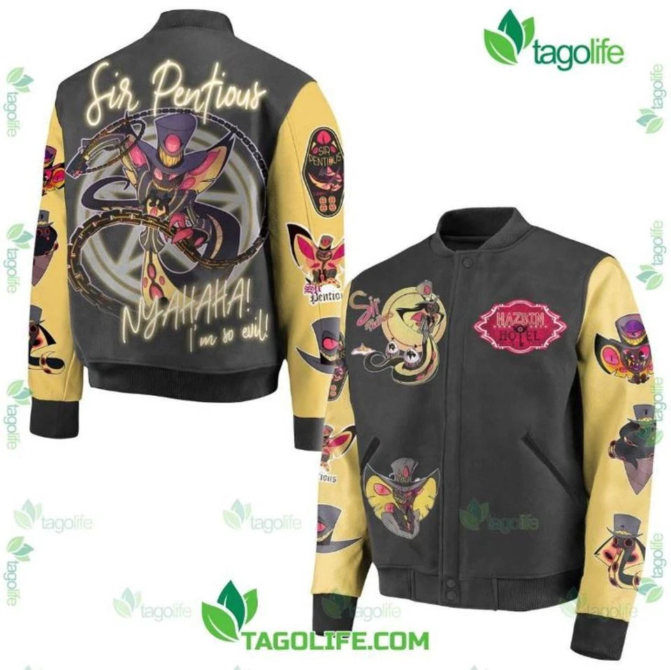 Hazbin Hotel Baseball Jacket